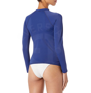 OEM séchage rapide femmes Rush Guard chemise de plongée Logo personnalisé femmes Plain Rush Guard du Pakistan - Product Image 4