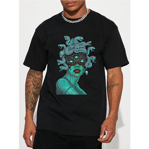 Camiseta de ocio para hombre y Polo para Primavera/Verano con estampado estándar de un color hecho en China - Product Image 1