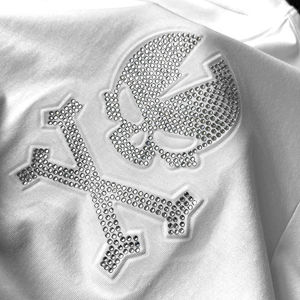 T-shirt strass de conception personnalisée de haute qualité pour hommes High Street Plus Size chemises pour hommes du Pakistan - Product Image 3