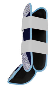 Protège-tibias en cuir pour baseball et softball, durables, légers, personnalisables, protection professionnelle, fermeture auto-agrippante pour la jambe - Product Image 2