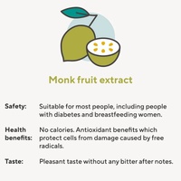 Poudre d'extrait naturel de fruit du moine, pur Mogroside V50, édulcorant de qualité alimentaire en emballage sac/fût
