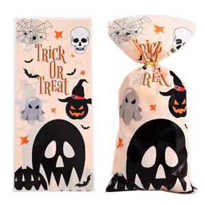 Emballage de Noël et d'Halloween Sac en mylar transparent BOPP pour biscuits et bonbons Sacs d'emballage en plastique pour festival alimentaire - Product Image 5