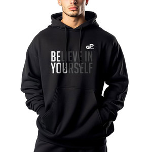 Sweat-shirts oversize pour hommes, style streetwear, doux, chaud, pull décontracté, coupe ample, mode quotidienne - Product Image 1