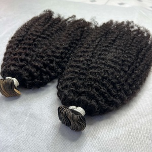 CDYHAIRVN Mèches de cheveux bouclés crépus, Cheveux bruts, Cheveux bouclés vietnamiens originaux, Cheveux bouclés bruts non traités - Product Image 1