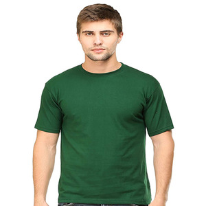 En stock Camiseta personalizada con cuello redondo 250gsm Alta calidad 100% Algodón desgastado Lavado con logotipo bordado - Product Image 5