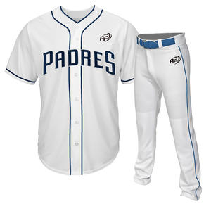 ชุดเบสบอลแขนสั้นระบายอากาศได้และแห้งเร็วชุดเบสบอลมีหลายขนาดพร้อมโลโก้ที่สามารถปรับแต่งได้ - Product Image 1