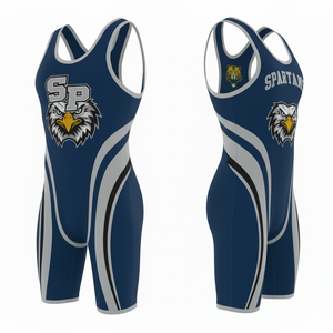Producteurs haut de gamme Wrestling Singlet Durable Respirant Stretch Wrestling Sportswear and Equipment Manufacturer - Product Image 1