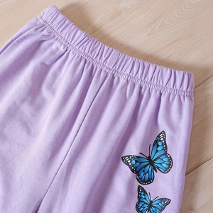 Haut à capuche et pantalon de jogging costume de sport décontracté pour filles automne et hiver enfants survêtement fabriqué par le Pakistan - Product Image 5
