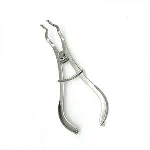 Pince à barrage dentaire chirurgicale de précision, manuelle, qualité A+, certifiée CE ISO13485, en acier inoxydable de classe I, durée de conservation de 1 an - Product Image 1
