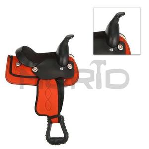 Le jeu de punaises de cheval d'endurance de course de baril occidental synthétique rouge de haute qualité comprend une selle de cheval en cuir véritable de la meilleure qualité - Product Image 6