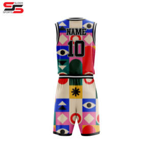 Uniformes de basket-ball pour hommes sur mesure vêtements de sport réversibles en polyester de haute qualité, respirants, à séchage rapide - Product Image 2