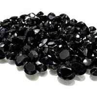 Spinelle noire de brillance naturelle, pierre précieuse de haute qualité, spinelle noire facetté, approvisionnement en gros pour la fabrication de bijoux