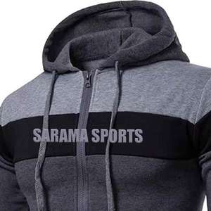 Unisex Heavyweight Pullover Hoodies Men's Custom Logo Blank Sweatshirts Embroidered Logo 3D <b>Pattern</b> Fleece Hoodies - Product Image 2