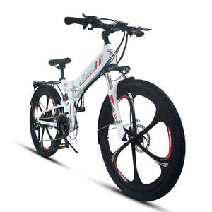 Randride จักรยานไฟฟ้าพับได้สำหรับเดินทางขนาดเล็ก250W 17AH Hurricane-750W พับได้สำหรับผู้ใหญ่จักรยานไฟฟ้าขนาด27สปีด