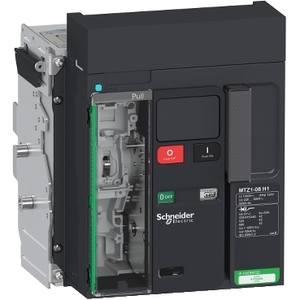 Per Schneider Electric LV847210 Masterpact MTZ1 08H1 Interruttore Automatico Estraibile 800A 3P Senza Micrologica - Product Image 1