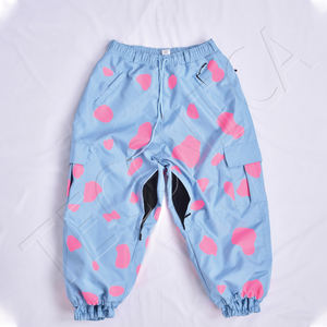 Pantalones de esquí OEM personalizados para Unisex, impermeables, a prueba de viento, transpirables, para snowboard, invierno, forro de nailon de poliéster alto, bolsillos duraderos - Product Image 1