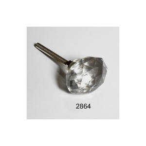 2025 Furniture Decor Heart Shape Knobs Stylish Look Designer Standard Quality <b>Glass</b> Knob & Pulls Use for Dresser and Cupboard - Product Image 6