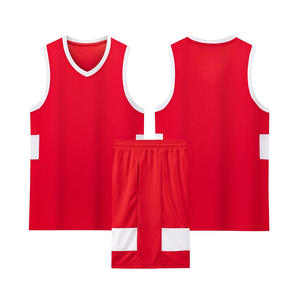 Ensemble de maillots de basket-ball personnalisés de haute qualité uniforme d'impression numérique respirant pour les joueurs 100% Polyester Service OEM - Product Image 4