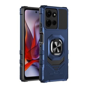 Moto G 2026 G 5G 2025 G Play 2026 Magnetische Hülle mit Ringständer in Blau - Product Image 1