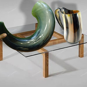 Corne à boire viking grande capacité, corne à boire de 4 à 10 litres, corne de bœuf de qualité alimentaire, décoration animale à prix de gros compétitifs - Product Image 2