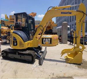 Offres spéciales utilisé Original Japon d'occasion 5 tonnes Mini pelle sur chenilles komatsu PC55 à vendre - Product Image 6