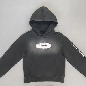 Sudadera con Capucha de Invierno con Estampado Digital Personalizado para Hombre, Pedido al por Mayor, Corte Holgado, Ropa Urbana, Tendencia Actual - Product Image 1