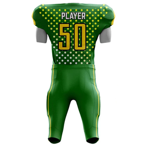 Jersey de Fútbol Americano Personalizado Más Vendido, de Alta Calidad, Transpirable, de Manga Corta, al por Mayor, Técnica de Sublimación - Product Image 6