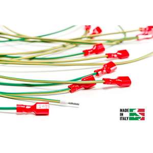 Câble de 1.5mm avec borne à broches et connecteur de câblage industriel et de panneau faston pré-isolé - Product Image 3