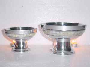 High Quality Copper-Finished <b>Metal</b> Serving <b>Bowls</b> for Luxury Weddings Restaurants Hotels-for Fruit Dishes - Product Image 5