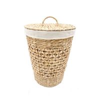 Panier en rotin fabriqué à la main nouveauté panier à linge pour la décoration intérieure utilisation de stockage utilisé bacs boîte et rangement de chiffons pour le lavage