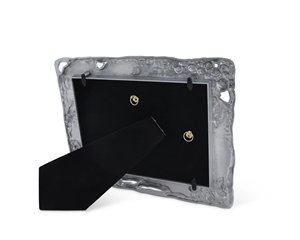 Marco DE FOTOS duradero de lujo moderno de aluminio con patrón perforado de hoja para decoración de hogar y oficina regalo de devolución - Product Image 6