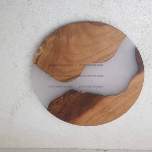 Hot Selling 2024 <b>coaster</b> Sets Stackable Resin Wood <b>Drink</b> <b>Coasters</b> for Bar Tea Beer Coffee Home and Kitchen - Product Image 5