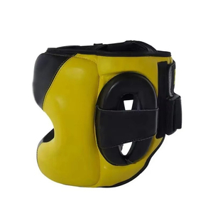 Profesional artes marciales PU Karate Kick Boxing Head Guard Karate Headgear Karate Head Protector para adultos adolescentes - Product Image 5