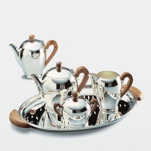 Service à thé et café de qualité supérieure, pots de service, vaisselle de table en métal argenté, ustensiles de cuisine pour la maison, théières - Product Image 5