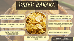 Chips de plátano fritos al vacío |   Snack de frutas tropicales |   Chips de plátano al por mayor para exportación, precio de fábrica - Product Image 5