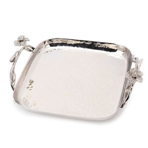 Plateau de service élégant en acier inoxydable avec poli miroir durable pour les fêtes, les mariages et les célébrations spéciales - Product Image 4