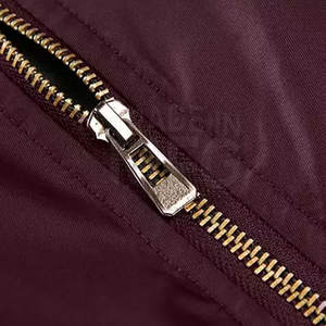 Blouson d'aviateur d'hiver de haute qualité imprimé de logo personnalisé vente en gros style de rue avec col montant - Product Image 4