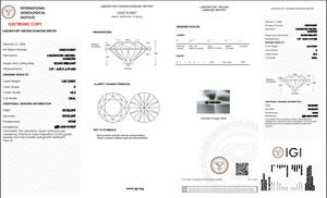 D Color VS2 Claridad Tamaño 1,88 Ct Pulido Labgrown Diamante Forma Redonda Joyería de Diamantes DE LA HPHT-CVD Diamantes Sueltos - Product Image 5