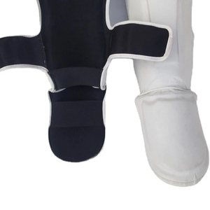 Espinilleras de Cuero con Logotipo Personalizado de Alta Calidad para MMA, Muay Thai, Sparring, Kickboxing, Protección Profesional, Ligeras, de Acero al Carbono - Product Image 6
