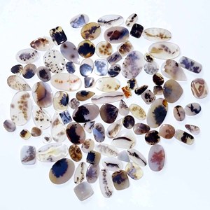 Natural Shazar Dendritic Agate Loose Gemstone Wholesale Natural Shazar Dendritic Agate Cabochon Gemstone for Jewellery Making - Product Image 5