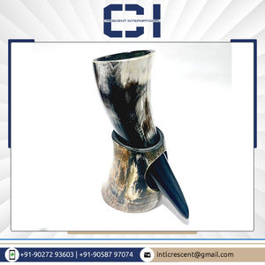 Cuerno para beber vikingo natural 100% hecho a mano de alta calidad, oferta exclusiva de Stein en cuerno para beber cerveza premium - Product Image 3