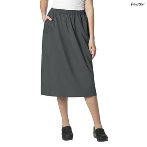 Jupes d'infirmière en tissu respirant, couleurs personnalisées, vente en gros, sur mesure, OEM, pour femmes, design droit, coton de haute qualité - Product Image 4
