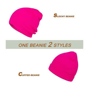 Unisex Knit <b>Beanie</b> Hat Warm Lightweight Plain Custom Logo OEM <b>Beanies</b> for <b>Streetwear</b> and Daily Wear - Product Image 2