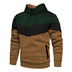 Đại học Varsity hoodie quá khổ Áo Thun thư vá trùm đầu áo Retro khuôn viên mặc thêu thiết kế thời trang dạo phố giản dị - Product Image 4