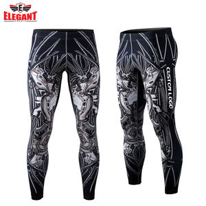 Pantalones de compresión para correr para hombre, mallas largas de entrenamiento para gimnasio, ropa deportiva para Fitness, elegantes - Product Image 5