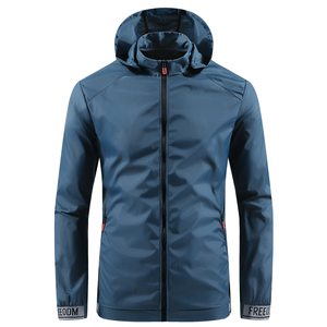 Chaqueta Softshell de invierno personalizada para hombre, estilo callejero, nuevo cuello levantado, a prueba de viento, impermeable, Reversible, ecológica, 380g - Product Image 1