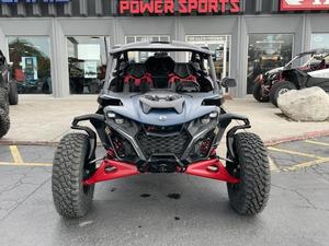 Maverick R Max X RS 2025 Azul Polvoriento y Rojo Legión - Product Image 2