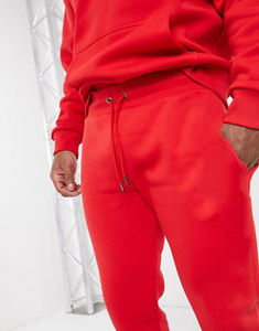 Chándal de peso pesado Conjuntos unisex Sudaderas con capucha de algodón de gran tamaño y pantalones de chándal Chándales en blanco personalizados para hombres BY HI 2026 - Product Image 5