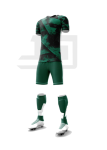 Conjunto de Uniforme de Entrenamiento de Fútbol, Camiseta y Pantalones Cortos, 100% Poliéster, Tejido Transpirable de Secado Rápido, Nombre del Equipo Personalizado, Pantalones Cortos con Cordón Ajustable, Unisex - Product Image 5