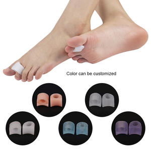 Separador De Dedos Hipoalergénico Corrector En Valgo Gel <span class=keywords><strong>Ferula</strong></span> De <span class=keywords><strong>Juanete</strong></span> Separador De Dedos De Pedicura Individual Toe Spacer - Product Image 2